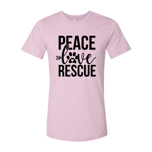 Peace Love Rescue Tee